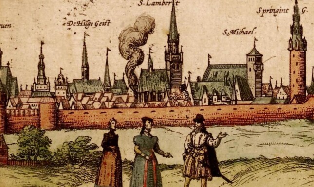 Historical city scape