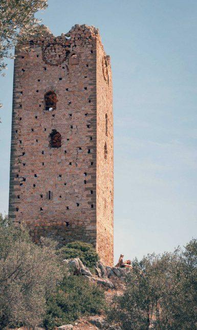 Frankish tower at Mytika 3