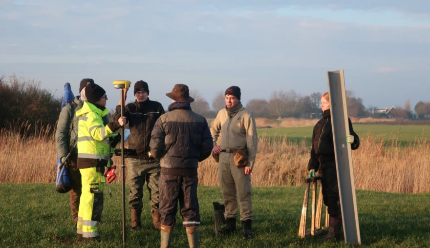 Boren in Grijpskerke