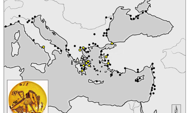 Figure 2 Incised Sgraffito distribution