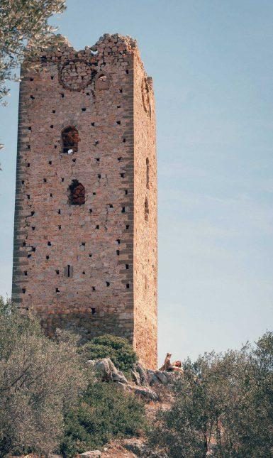 Frankish tower at Mytika 3