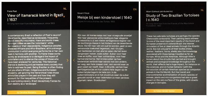 Mauritshuis digital labels